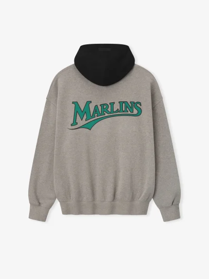 Essentials Hoodie Marlins Back