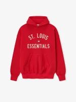 Essentials ST Louis Red Hoodie