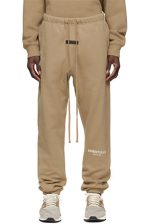 Essentials Tan Cotton Lounge Pant