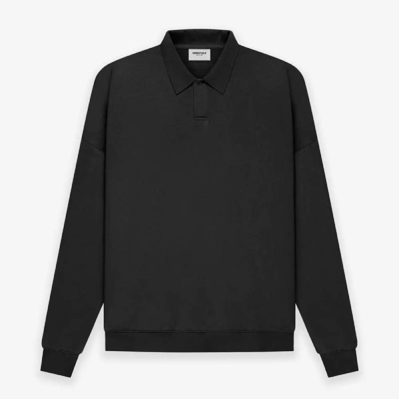 Fear of God ESSENTIALS Long Sweatshirt Sleeve Polo Fear of God ESSENTIALS Long Sweatshirt Sleeve Polo
