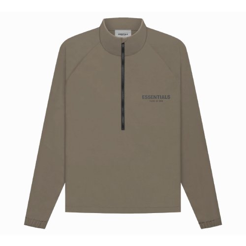 Fear of God Essentials Half Zip Jacket Track Fear of God Essentials Half Zip Jacket Track