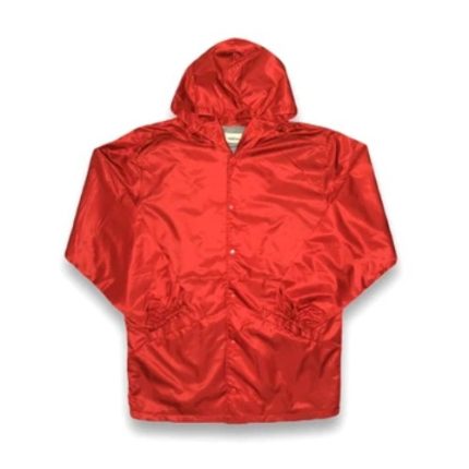 Fear of God Essentials Red Jacket Hooded