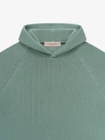 Essentials Knit Hoodie Brunswick Green Kids