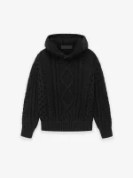 Kids Cable Knit Hoodie