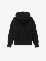 Kids Cable Knit Hoodie