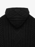 Kids Cable Knit Hoodie