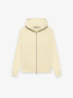 Essentials Fw22 Kids Fullzip Canary Hoodie