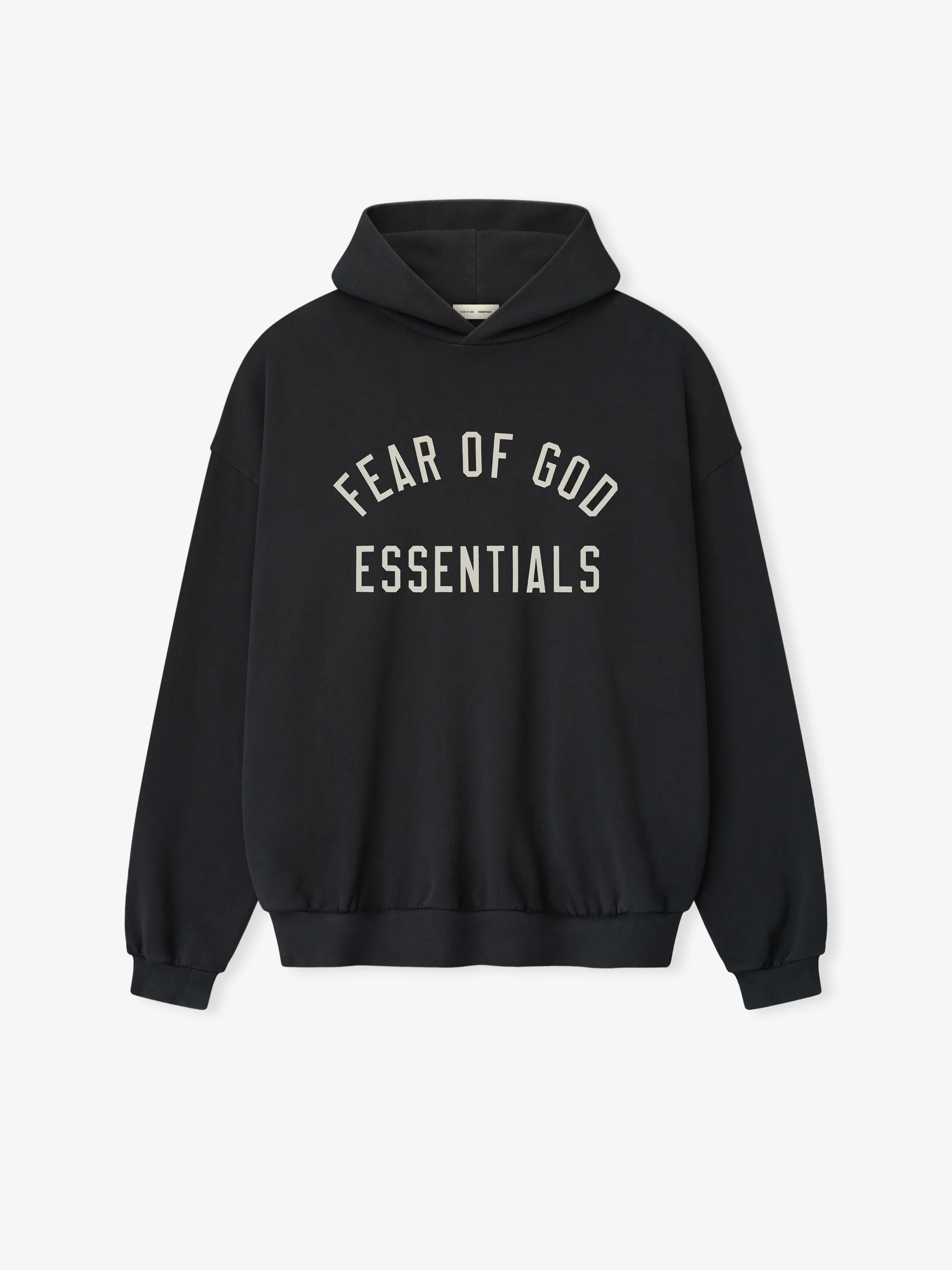 Essentials Fit 90s Hoodie Black Essentials Fit 90s Hoodie Black