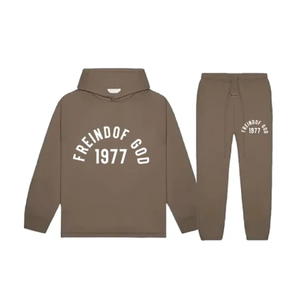 Essentials Friend Of God 1977 Brown Tracksuit