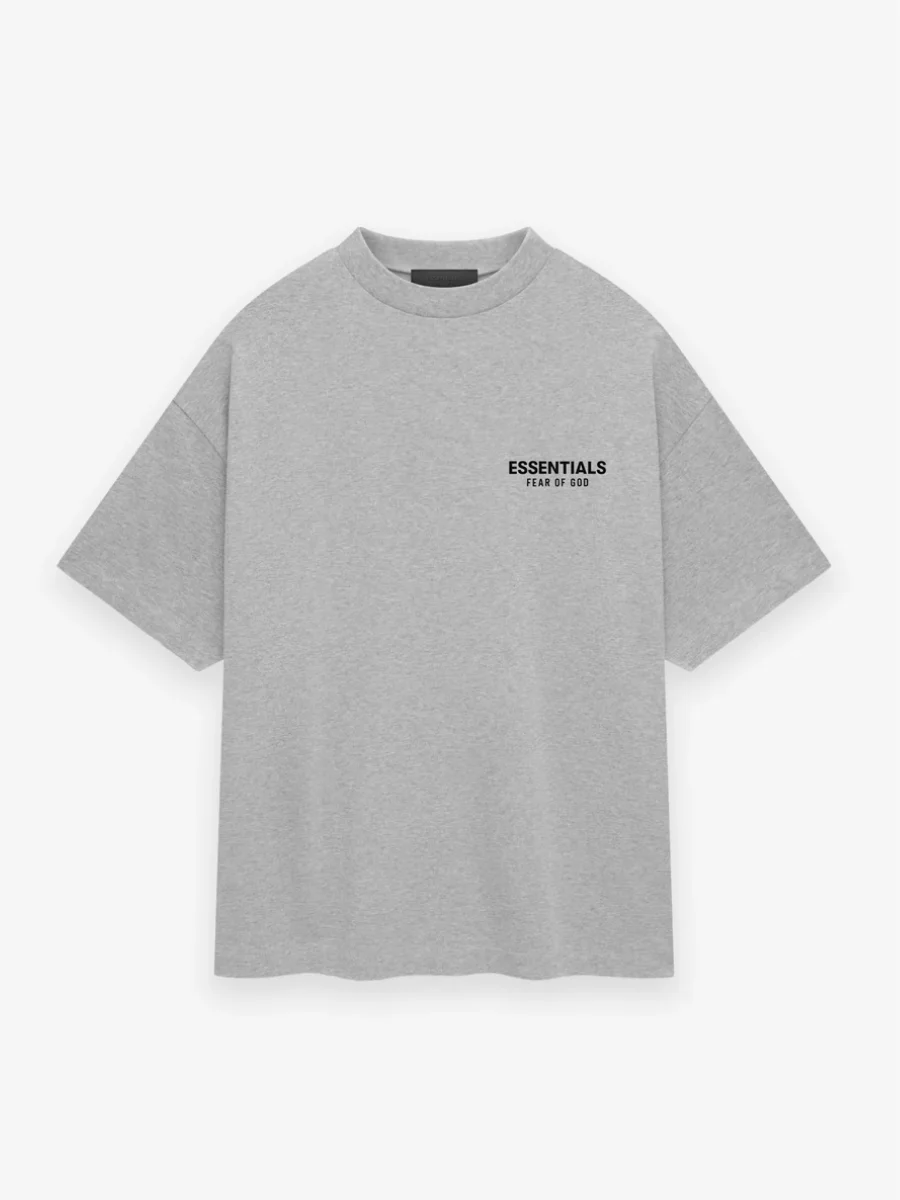 Essentials Grey Fear of God T-Shirts Essentials Grey Fear of God T-Shirts