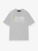 Essentials Heather Sky Tee Light