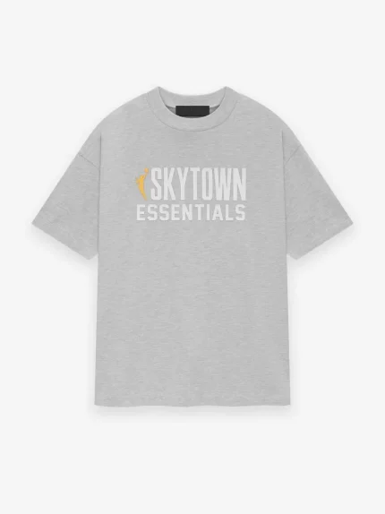Essentials Heather Sky Tee Light