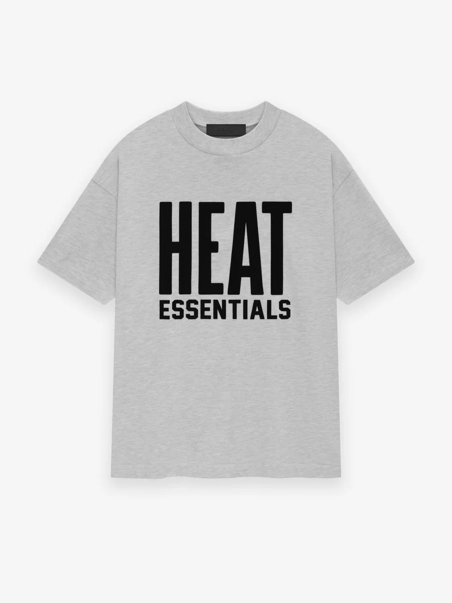Essentials Tee Light Heather Heat Essentials Tee Light Heather Heat