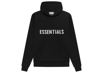 Fear of God Essentials Knit Pullover Black Hoodie
