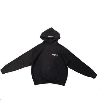 Fear of God Essentials Photo Pullover Black Hoodie