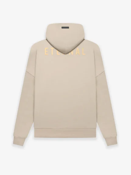 Fleece Hoodie Beige Dusty