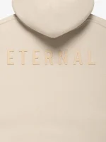 Fleece Hoodie Beige Dusty