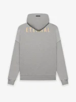 Fleece Hoodie Warm Grey Heather