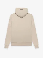 Fleece Zip Hoodie Beige Dusty