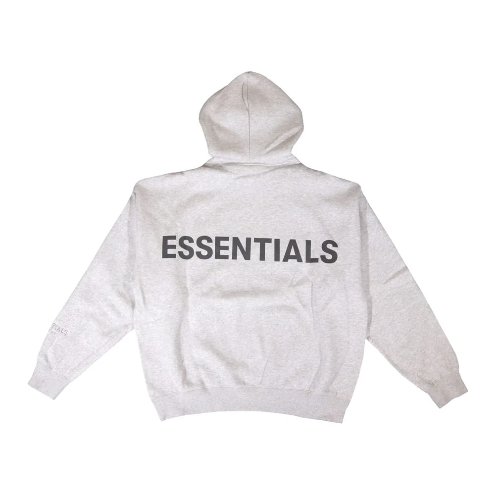 Fear of God Essentials 3M Logo Pullover – Grey Hoodie Fear of God Essentials 3M Logo Pullover – Grey Hoodie
