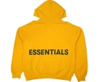 Fear of God Essentials Graphic Pullover Yellow Hoodie