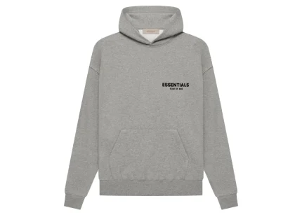 Fear of God Essentials Dark Oatmeal Hoodie