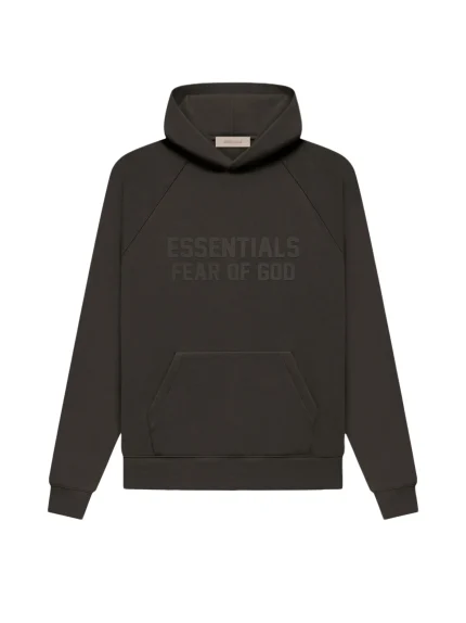 Fear of God Essentials Off Black Hoodie