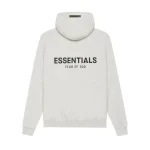 Fear of God Essentials Relaxed – Light Oatmeal Hoodie