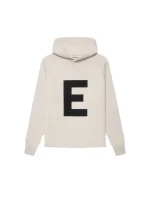 Fear Of God Essentials Kids Big E Knit Wheat Hoodie