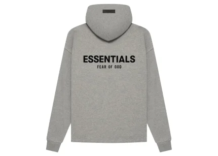 Fear of God Essentials Relaxed Dark Oatmeal Hoodie
