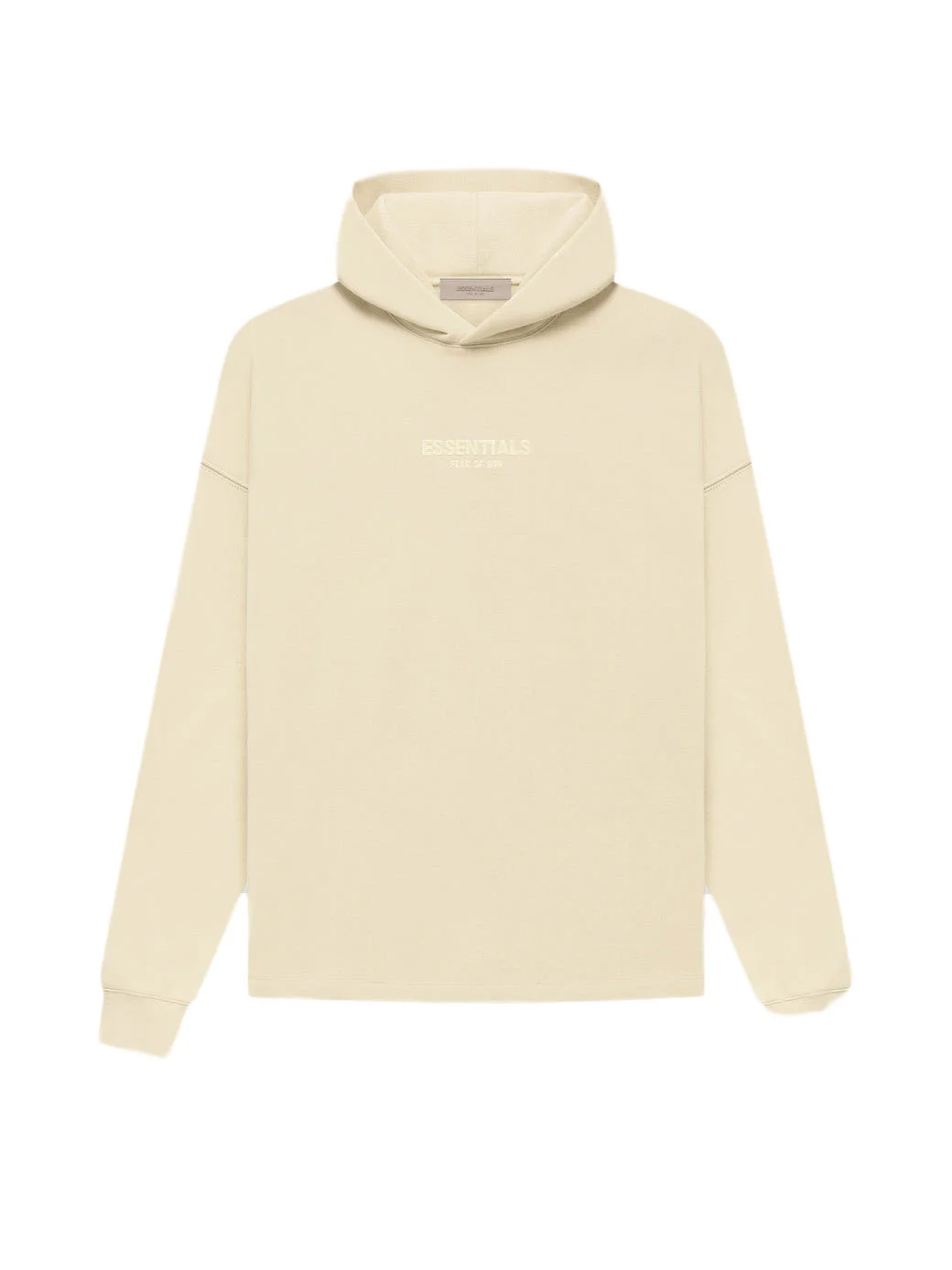 Fear of God Essentials Relaxed Egg Shell Hoodie Fear of God Essentials Relaxed Egg Shell Hoodie