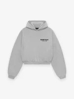 Essentials Women’s Fleece Hoodie Cropped