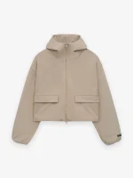 Essentials Women’s Bonded Nylon Anorak Hooded