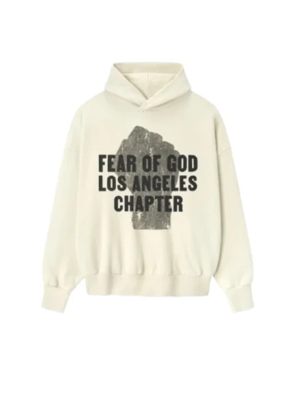 Essentials 213 Chapter Cream Hoodie