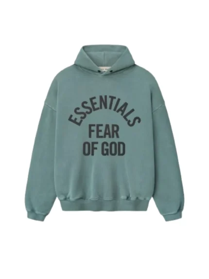 Essentials Campus 90s Hoodie Coastal Faded