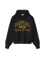 Essentials Classic Fleece Hoodie Black