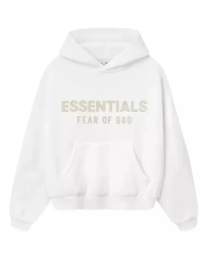 Essentials Classic White Hoodie