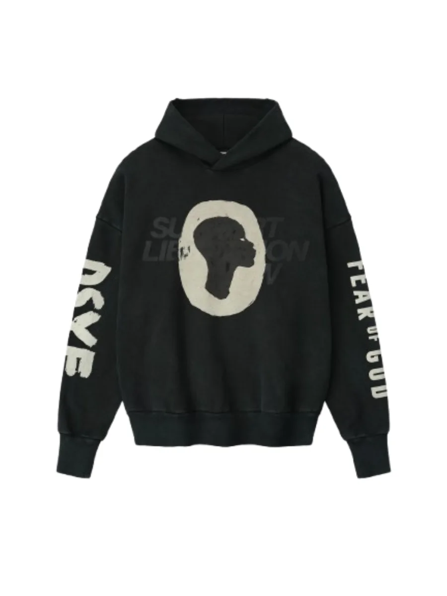 Essentials Black DSYF Hoodie Essentials Black DSYF Hoodie