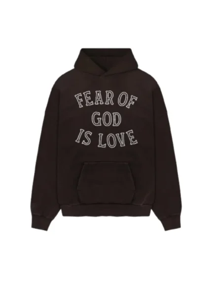 Fear of God Essentials Is Love Hoodie