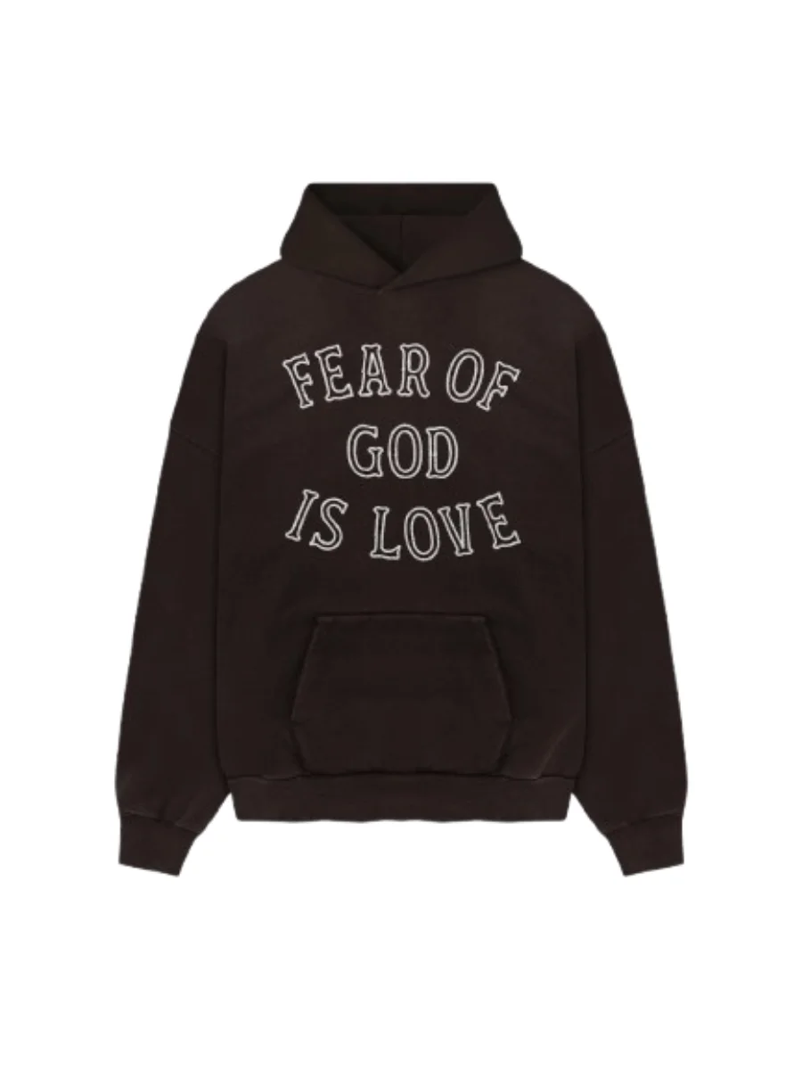 Fear of God Essentials Is Love Hoodie Fear of God Essentials Is Love Hoodie