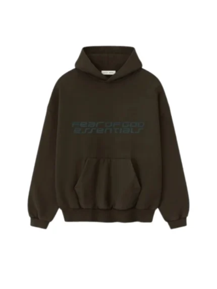 Essentials Heavy Fleece Brown 90sHoodie