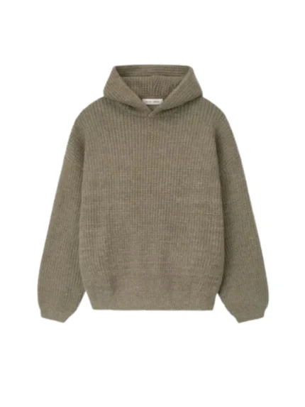 Essentials Heavy Waffle 90s Brown Hoodie
