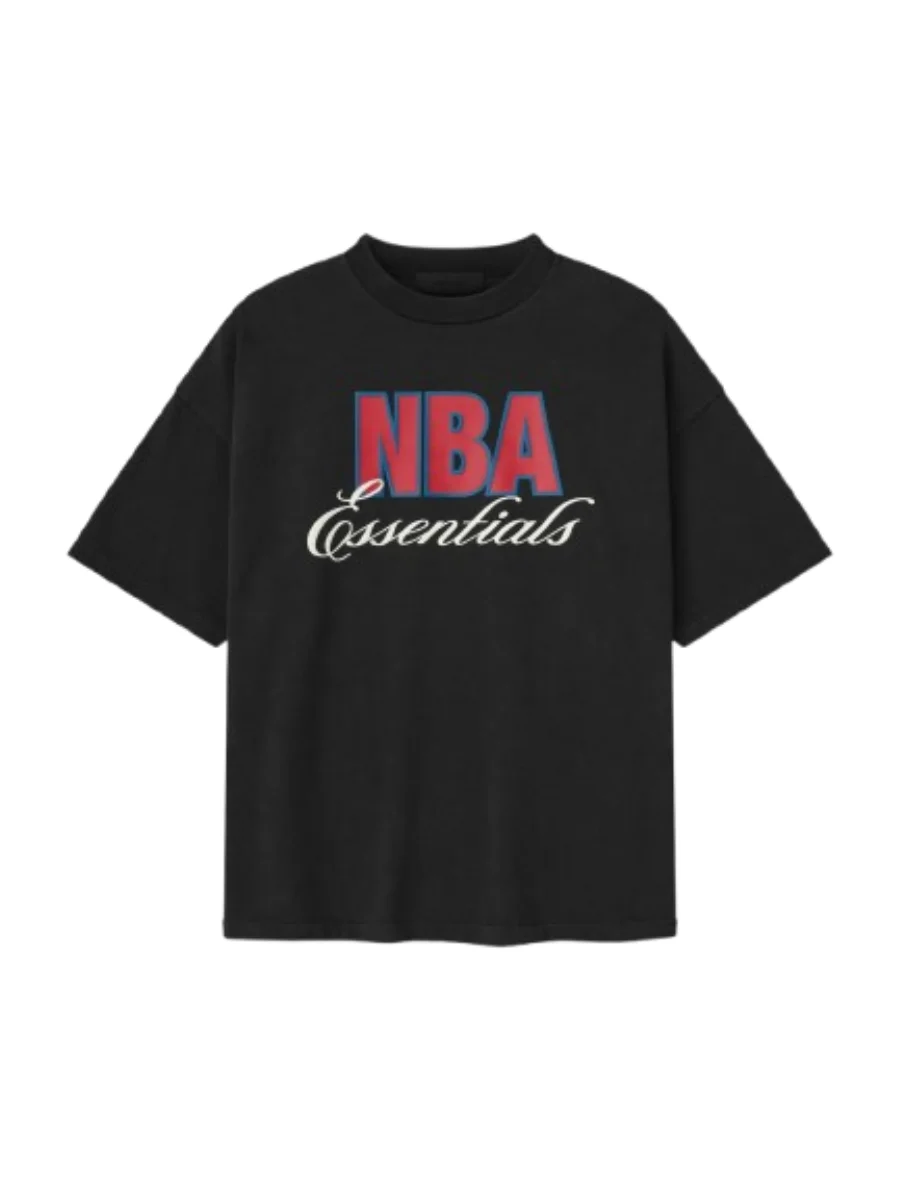 Essentials NBA Black 90s T Shirts Essentials NBA Black 90s T Shirts